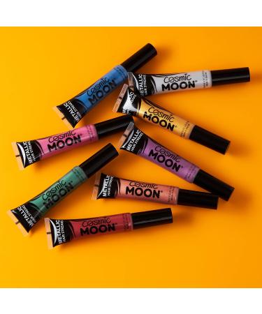 Metallic Hair Color Streaks | Cosmic Moon Silver - Temporary Wash Out Hair Dye (0.50 fl oz - Buy Online on GoSupps.com
