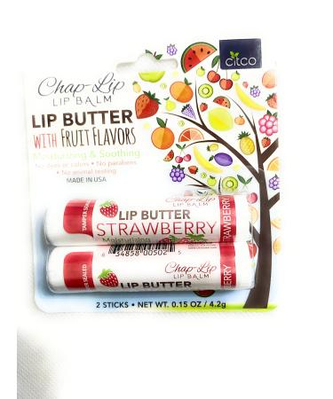 CHAP-LIP LIP BUTTER LIP BALM (STRAWBERRY)