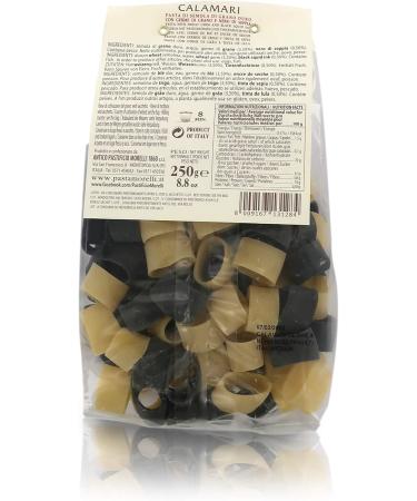 Antico Pastificio Morelli 1860 Srl White and Black Calamaries Coloured Paste 8 x 250g Boxes - Buy Online on GoSupps.com