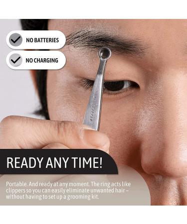 RINOCOS Hand-Made Nose Hair Clippers from Korea - Round-Tipped Trimmer for Painless Grooming | Surgical-Grade Stainless Steel, Rust-Resistant | Aqua Blue - Buy Online on GoSupps.com