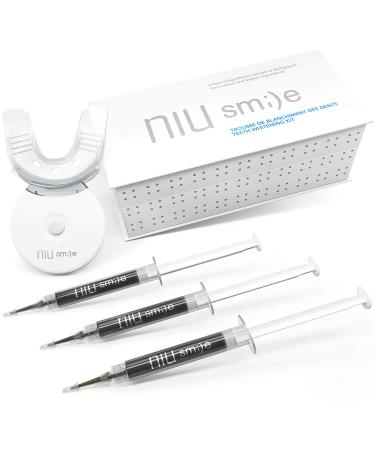 Niusmile Teeth Whitening Kit | Activated Charcoal and Coconut Oil | Non Sensitive  Natural and Organic | Mint Taste