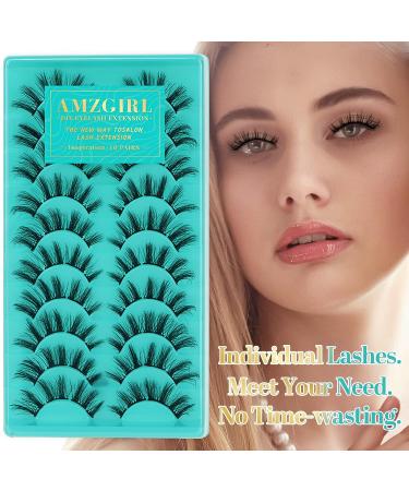 Lash Clusters 10 Pairs Wispy Eyelash Extensions, 9D False Eyelashes for a Natural Soft Look - 10 Pairs | INSPIRATION - Buy Online on GoSupps.com