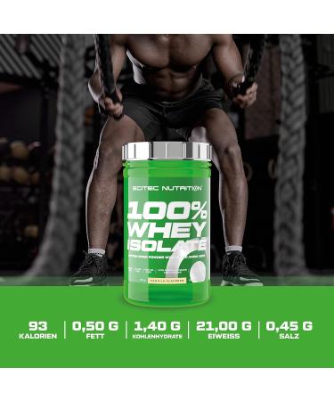 Scitec Nutrition 100% Whey Isolate - Pure Protein Performance with BCAAs Glutamine & Arginine - Sugar & Gluten-Free 700g Pistachio - International Shipping Available - Buy Online on GoSupps.com