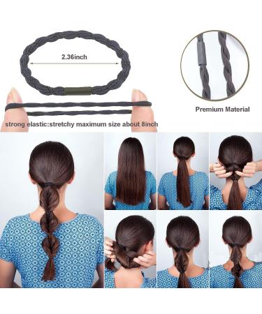 SONNYX 44 PCS Boho Hair Ties for Women - Cute Elastic Colorful Bracelet Hair Ties - Buy Online on GoSupps.com