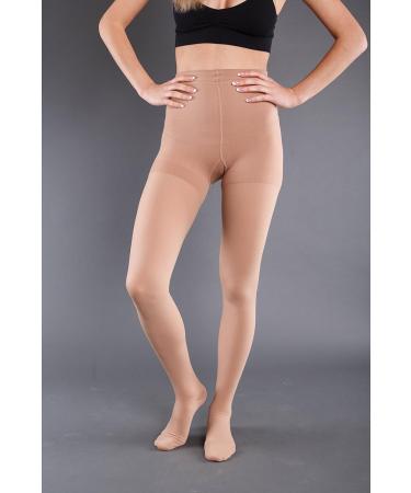 Shop Compression Tights AT - Class 1 Closed Toe Support Tights in Beige | International Shipping Available - Buy Online on GoSupps.com
