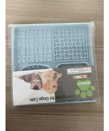 Aodaliy Dog & Cat Silicone Lick Mat | BPA-Free Large Suction Cup | Perfect for Bathing & Grooming Pets - Buy Online on GoSupps.com
