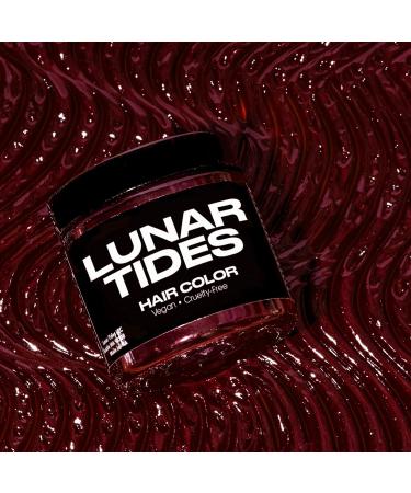 Lunar Tides Blood Moon Red Semi Permanent Hair Dye 118ml - Vibrant Color Long-Lasting & International Shipping - Buy Online on GoSupps.com