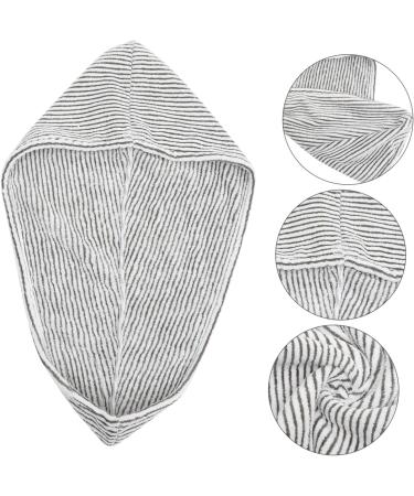 KONTONTY Coral Fleece Shower Cap Hair Turban Shower Hair Cap Dry Hair Cap Women Shower Cap Large Shower Caps for Women Reusable Shower Cap Hair Drying Towel Shower Caps Hair Towel - Buy Online on GoSupps.com