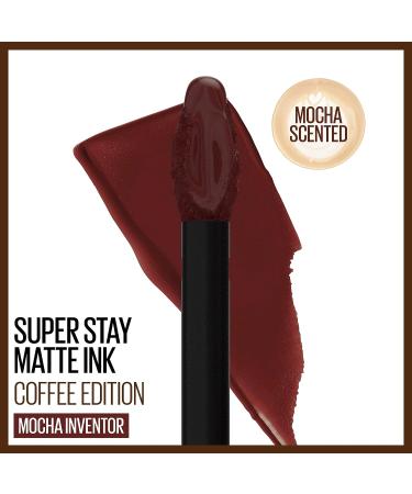 Maybelline SuperStay Matte Ink Liquid Lipstick - Coffee Edition, Mocha Inventor 0.17oz - Buy Online on GoSupps.com
