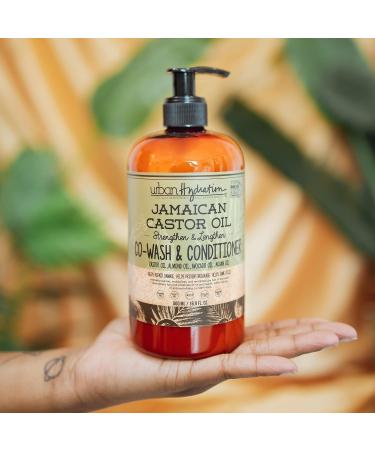 Urban Hydration Jamaican Castor Oil Co-Wash & Conditioner | Sulfate-Free Paraben-Free Hydrates & Repairs All Hair Types - 16.9 Fl Oz - Buy Online on GoSupps.com