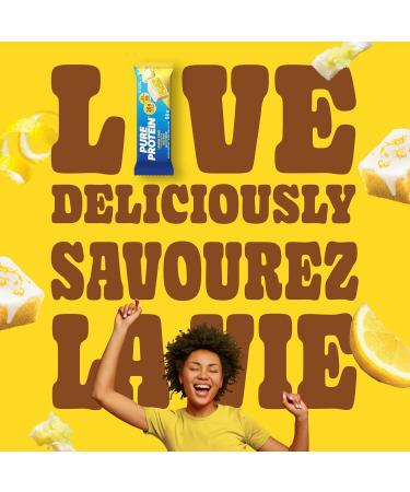 Pure Protein Bars Non-Gmo Lemon Cake Flavor Value Pack 50g 6 count Box Imported from Canada) - Buy Online on GoSupps.com