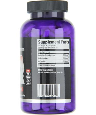 Ultimate Nutrition Biovolumizing Crea/Max, Capsules - 2000mg (288 Caps) 288 Count (Pack of 1) - Buy Online on GoSupps.com