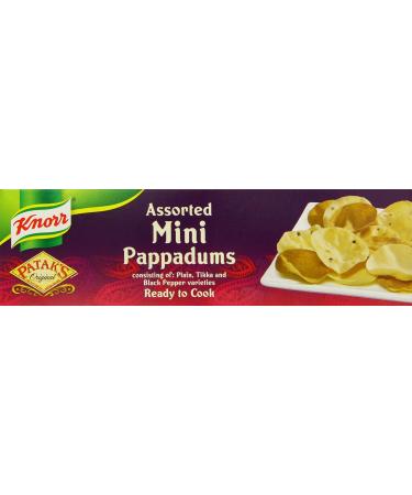 Knorr Patak's Mini Pappadums 1 kg 12953602 - Buy Online on GoSupps.com