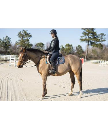 Intrepid International Sparkle Glitter Jump Bat Blue 18 - Premium Quality Equestrian Riding Crop - Buy Online on GoSupps.com