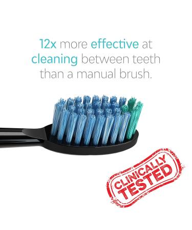 TAO Clean Daily Care Whitening Replacement Heads - Black - 2 Pack | International Shipping Available - Buy Online on GoSupps.com