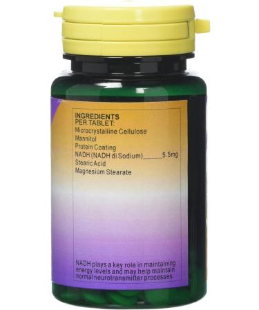Health Plus NADH 5.5mg Energy Supplement - 60 Tablets | Boost Energy Levels Naturally - Buy Online on GoSupps.com