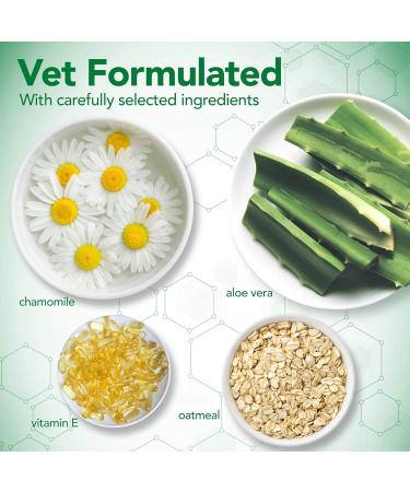 Vet's Best Waterless Cat Bath - No Rinse Dry Shampoo for Cats (150ml Pack of 2) | International Shipping Available - Buy Online on GoSupps.com