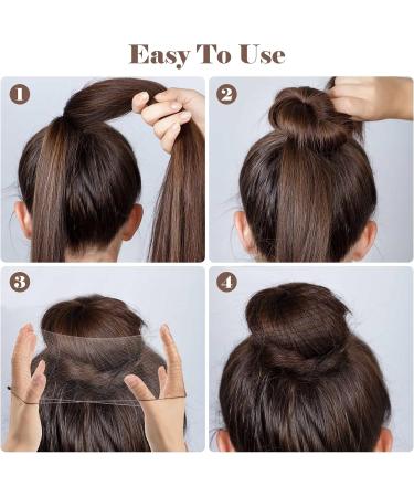 PROUSKY 20 Pcs Hair Nets - Invisible Mesh Ballet Bun Holder for Women and Girls - Coffee + Blonde - Ideal for Dance, Nurse, and Wig Fixing - Buy Online on GoSupps.com