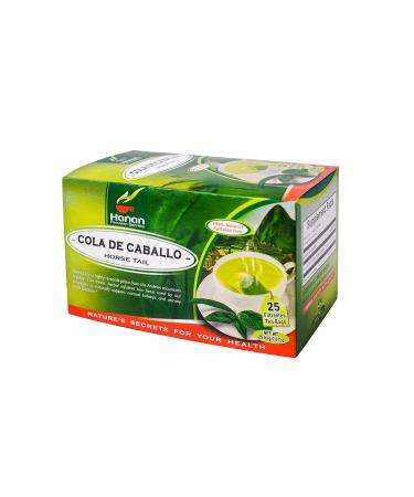 Hanan Peruvian Secrets Cola De Caballo Herbal Tea - 25 Tea Bags | Natural Horse Tail for Kidney and Urinary Tract Support - Buy Online on GoSupps.com