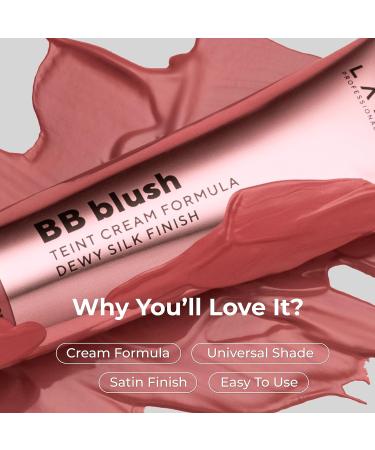 Lamel BB Blush - Light Cream for All Skin Tones - Tea Rose N. 401 - Cruelty-Free Makeup - Buy Online on GoSupps.com