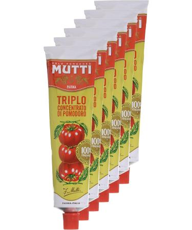 MUTTI Triple Tomato Concentrate 185 g - Pack of 6 - Buy Online on GoSupps.com