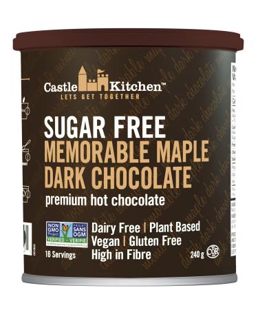 Castle Kitchen Sugar Free Dark Chocolate Memorable Maple Hot Chocolate