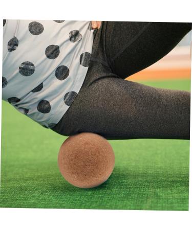 Minkissy Double Ball Massage Tool | Peanut Ball for Psoas Release & Myofascial Relief | Handmade Cork Stability Ball - Buy Online on GoSupps.com
