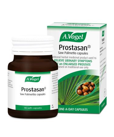 A.Vogel Prostasan Saw Palmetto Capsules | Prostate supplement for men | Relieve Urinary Discomfort in Men with BPH | 1 Months Supply | 90 capsules 90 Count (Pack of 1)