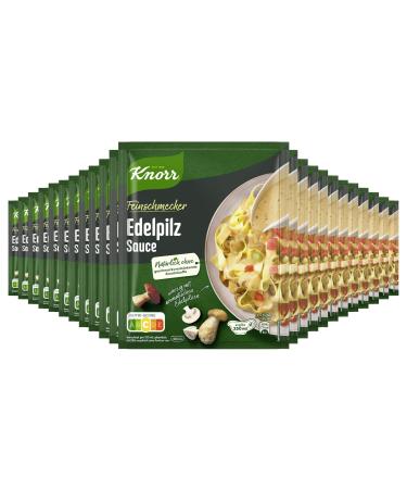 Knorr Gourmet Noble Mushroom Sauce delicious brown sauce without flavour enhancers 23x 250 ml - Buy Online on GoSupps.com