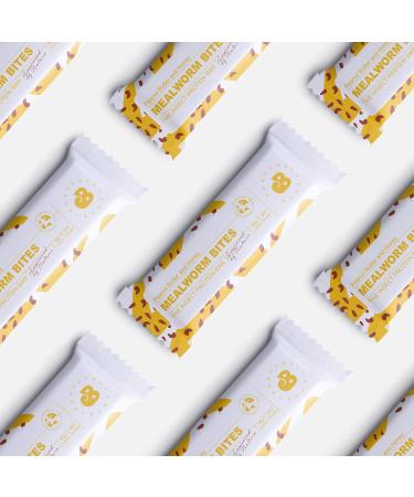 Mealworm Bites Protein Bar with Insect Protein Powder (35g x 6) - Peanut and Honey. Sustainable Protein bar - Buy Online on GoSupps.com