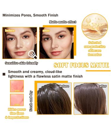 Buy SPF 50++ Mineral Sunscreen Setting Powder | Lightweight Matte Translucent Face Powder with Brush | Oil Control & Breathable Concealer - International Shipping Available - Buy Online on GoSupps.com