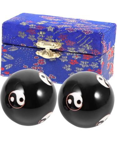 Clispeed 8 STK Metal Massage Globe Balls | Chinese Hand Balls for Stress Relief & Meditation | Cloisonn Stress Relief Roller for Adults - Buy Online on GoSupps.com