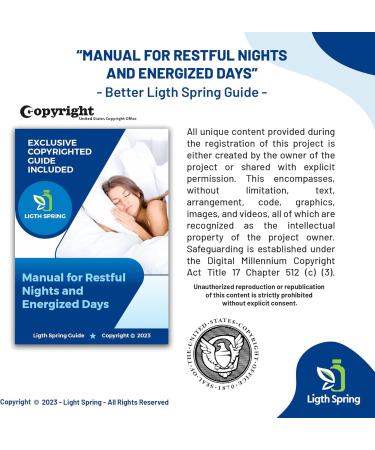 Nighttime Sleep Aid 25 mg - 96 Count Bundle + Exclusive Manual for Restful Nights & Energized Days | Better Light Spring Guide - Buy Online on GoSupps.com