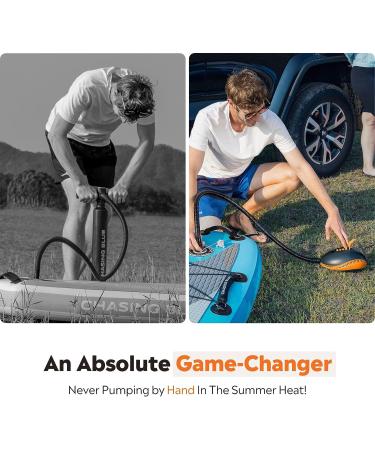 OutdoorMaster Dolphin SUP Air Pump - 20PSI High Pressure Inflator for Stand Up Paddle Boards, Boats & Water Sports - Buy Online on GoSupps.com