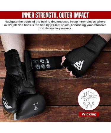 RDX Inner Gloves for Boxing Muay Thai & MMA | Elastic Bandage Martial Arts Sparring Gear - Buy Online on GoSupps.com