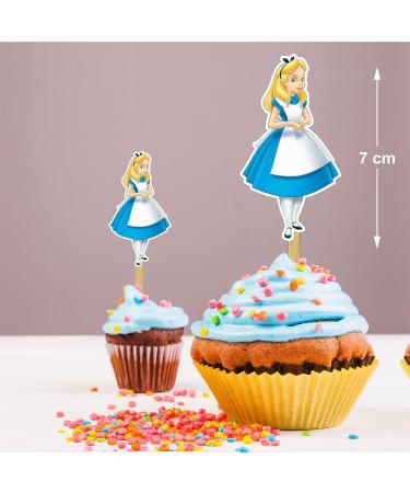 Seyal Alice in Wondrland cupcake topper - Buy Online on GoSupps.com