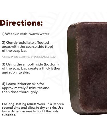 Marie Originals Itch Relief Soap Bar - Natural Relief from Insect Bites & Skin Irritations - Anti-Itch Calming Formula - 2.9 oz - Buy Online on GoSupps.com
