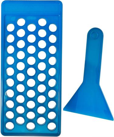 Buy 50 Lip Balm Tube Tray Set | HDPE BPA Free Tubes Caps & Seal Sleeves - Perfect for DIY Lip Balm Kits - Buy Online on GoSupps.com