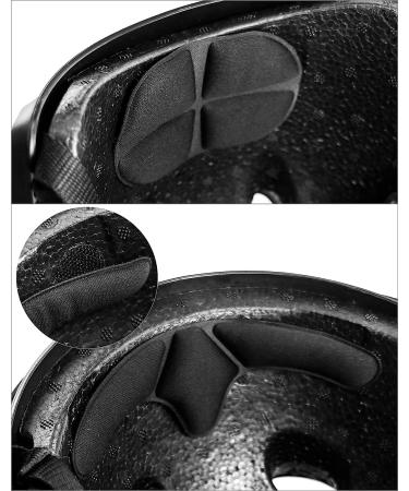 QWORK Tactical Helmet - PJ Type, Lightweight ABS Hard Shell, Black - Buy Online on GoSupps.com