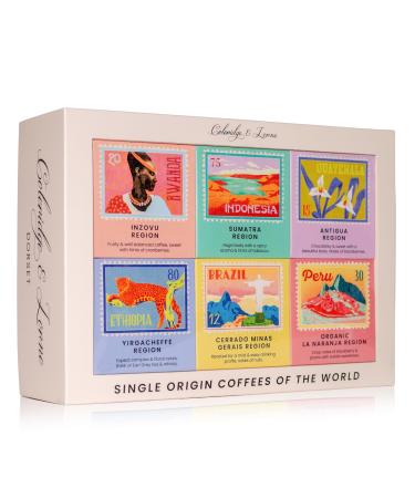 Coleridge & Lorne Single Origin Coffee gift set - 6 ground coffees from around the world - Buy Online on GoSupps.com