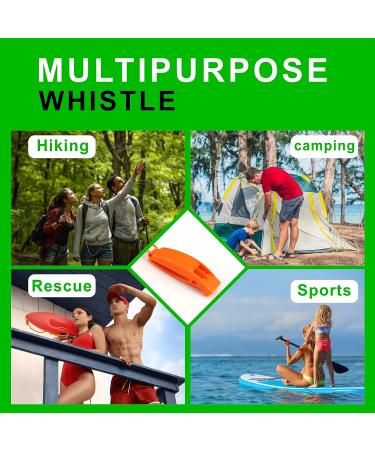AMBITIONJUMP Emergency Whistle with Lanyard - Loud Safety Whistle for Kayak, Boating, Camping - Survival & Rescue Gear - Buy Online on GoSupps.com