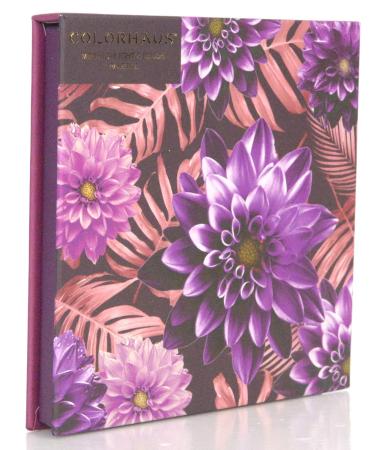 Colorhaus Mini All Eyes on Me Palette - Professional Eyeshadow Palette with Mirror | 4 Light Shades & Wildflower Graphics - International Shipping Available - Buy Online on GoSupps.com