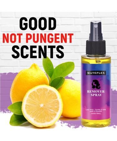 Tape in Extension Remover & Wig Glue Remover Spray - Fast Acting Adhesive Solvent for Hair Replacement - No Residue - 118ML - Buy Online on GoSupps.com