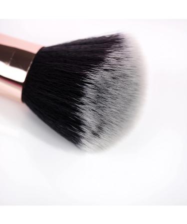 Brushworks Powder Brush Black and Gold One Size - Buy Online on GoSupps.com