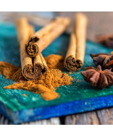 Kiva Premium Ceylon Cinnamon Powder Capsules (120 Veggie Capsules), Pure Ceylon Cinnamon from Sri Lanka, Vegan, Non-GMO, Gluten-Free - Buy Online on GoSupps.com