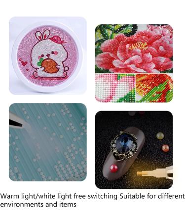 LED Rhinestones Pickup Tool Rechargeable Professional Ergonomic Rhinestone Painting Pen Kit Portable Safe with 6 Tips for Nail Art for Nail Salon - Buy Online on GoSupps.com