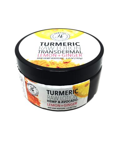 Hemp360 Organic Turmeric Raw Lotion - Hemp Infused w/Lemon & Ginger