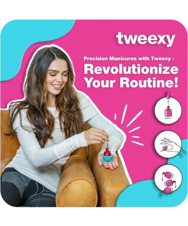 Tweexy Wearable Nail Polish Holder - Spa Green | Convenient & Stylish - Buy Online on GoSupps.com