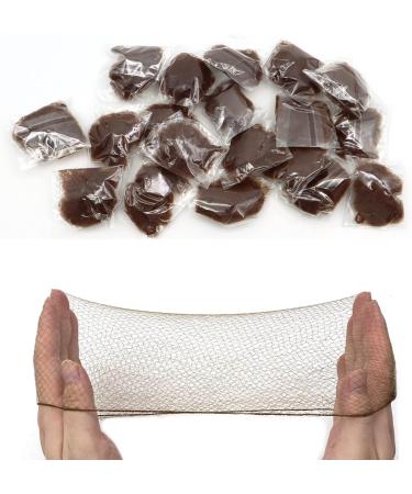 ZOCONE Brown Hair Net 60PCS + 50PCS U-Shape Hairpins | Invisible Hair Nets with Elastic Edge for Ballet Bun Maker | Hair Accessories for Girls & Women - Buy Online on GoSupps.com