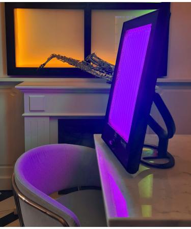 Lampe de bronzage visage UV stimulation collagene maison solarium